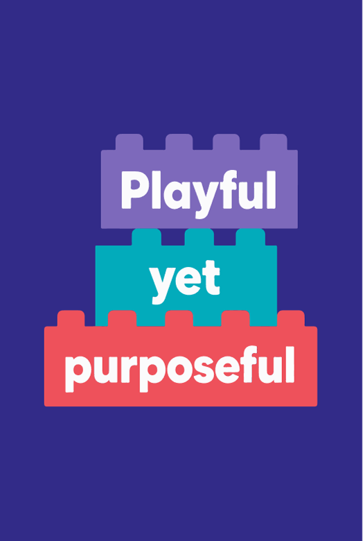 Playful preschool branding