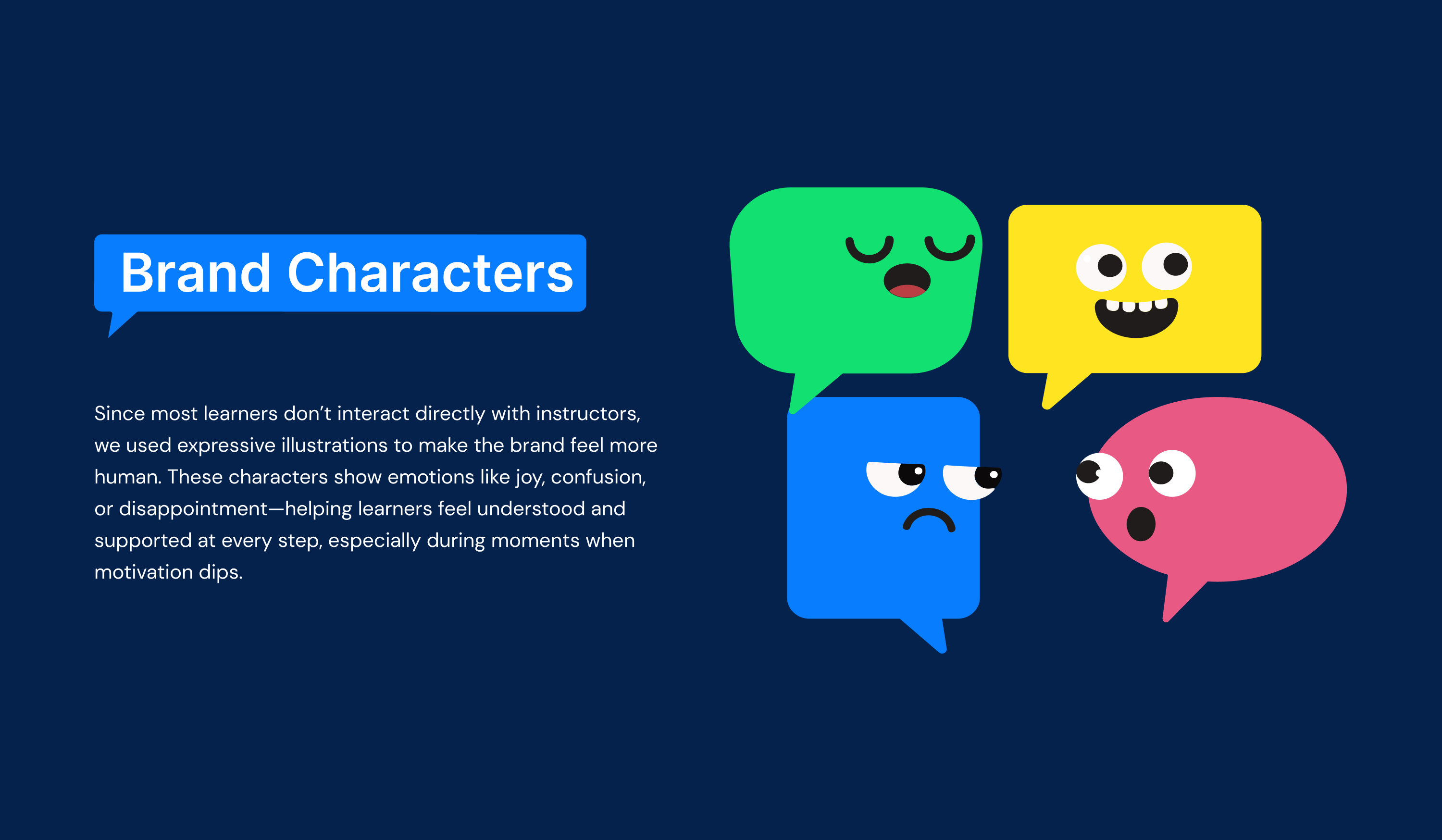 French learning platform identity