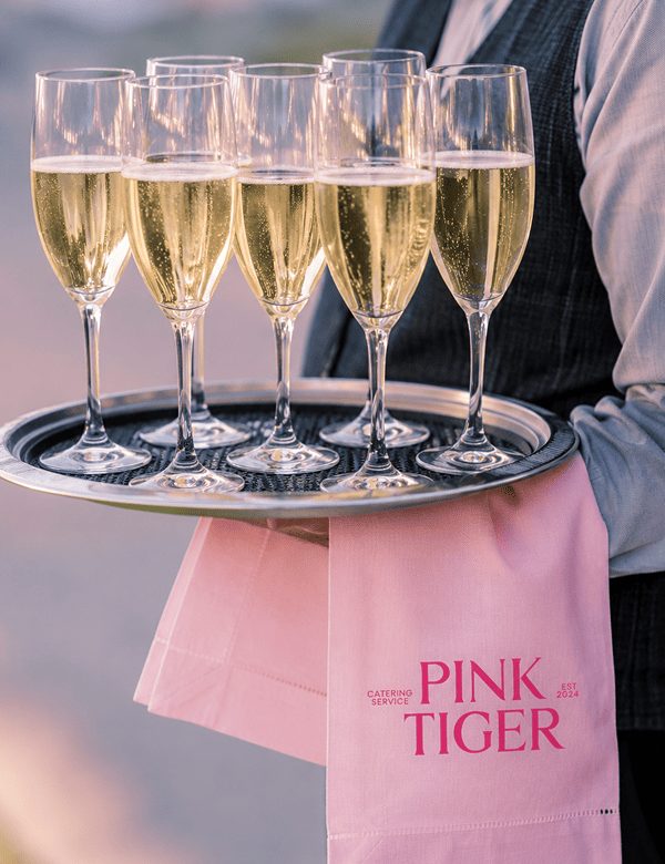 Luxury event catering brand design