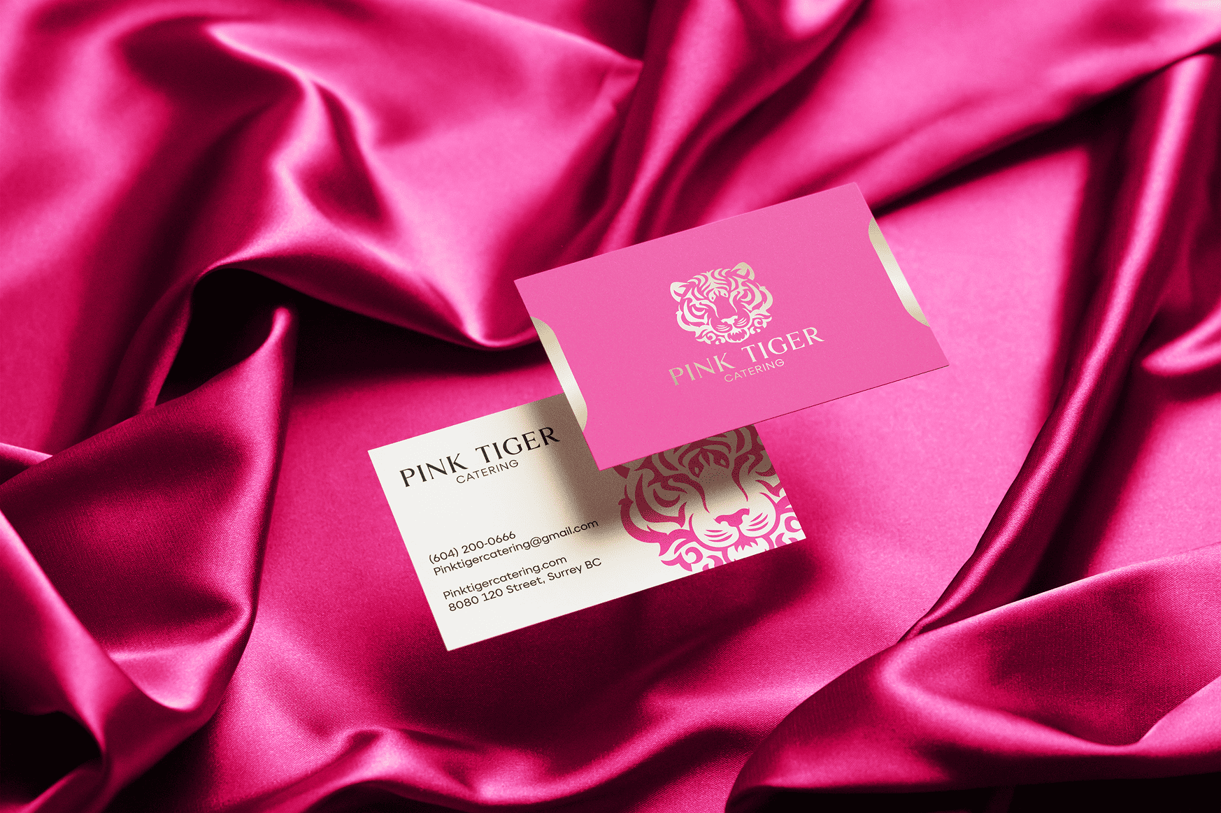 Luxury catering branding for Vancouver